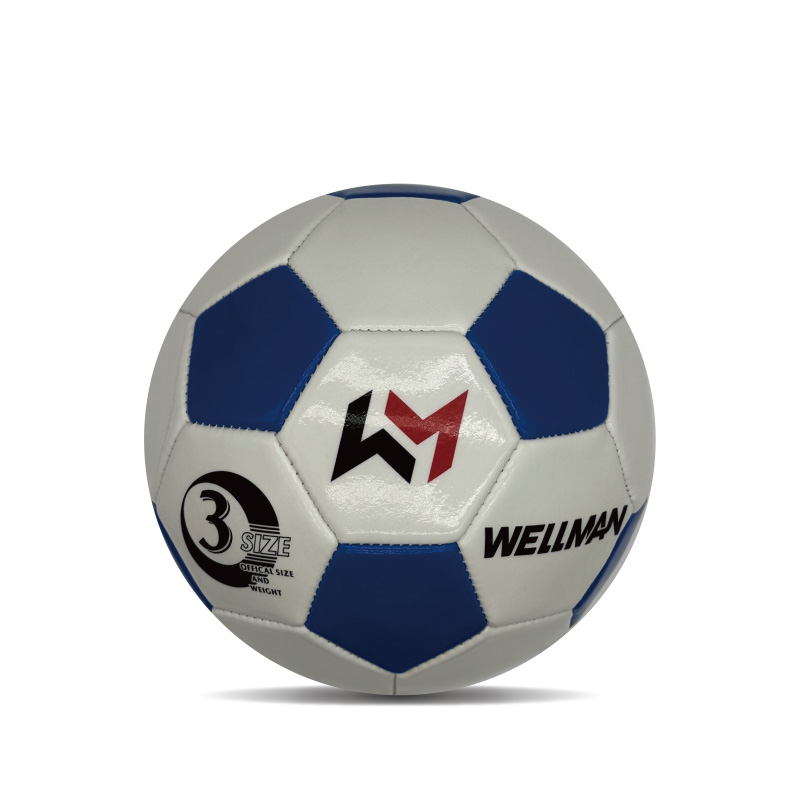 Custom Machine genähte umweltfreundliche PVC-Fußball-Größe 3 Kinder Fußballbälle