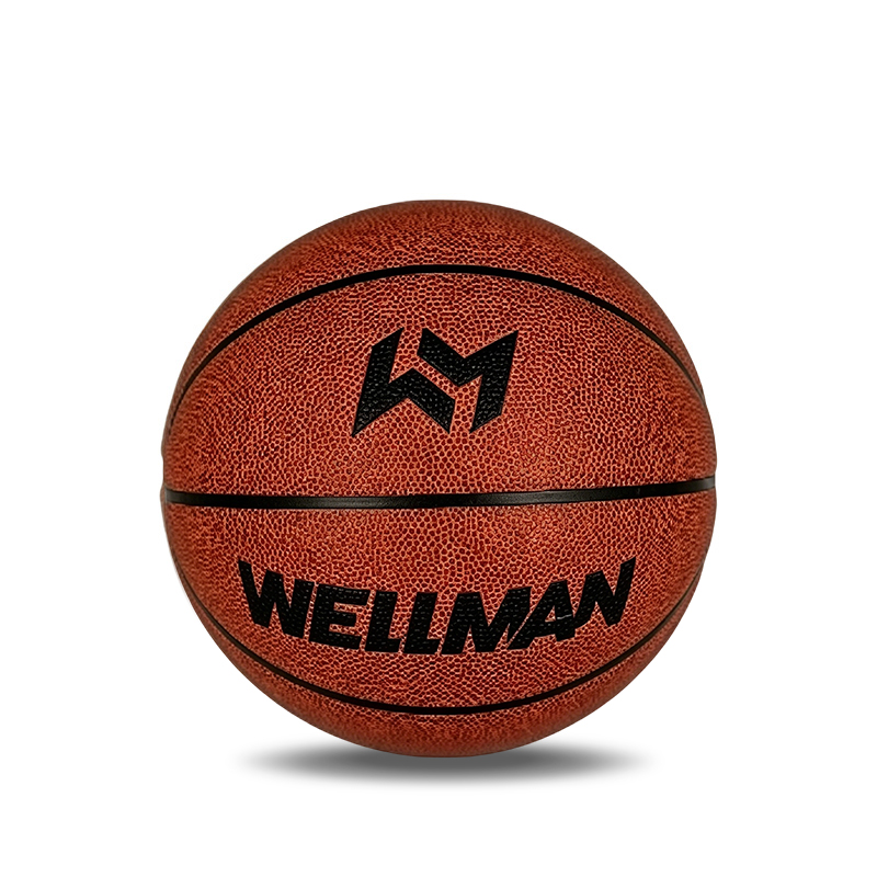 WELLMAN 3 Pfund gewichteter Trainingsbasketball, Größe 7 Outdoor-Basketballausrüstung zur Verbesserung der Ballhandhabung, Dribblings, Pass- und Rebound-Fähigkeiten, individuelles Logo