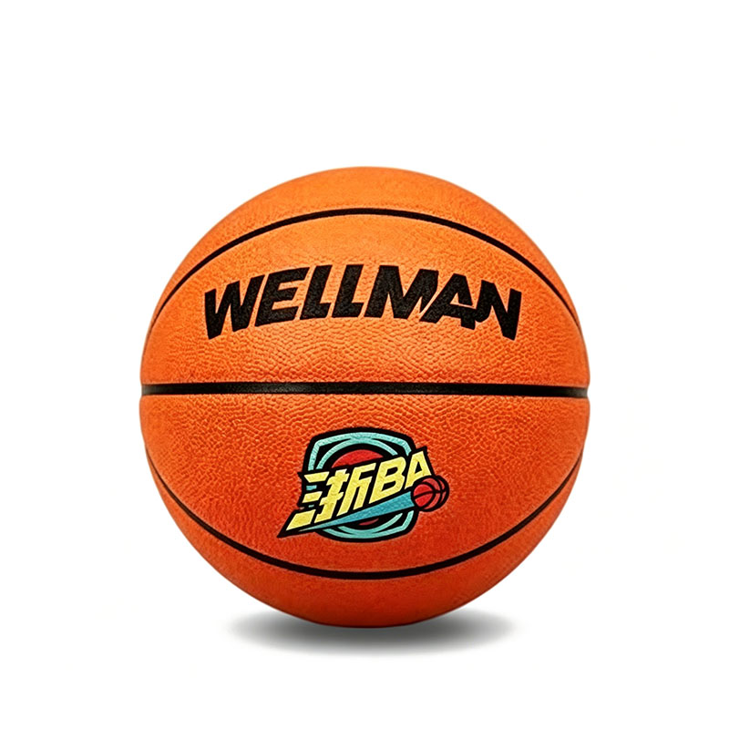 Basketball der Wettkampfklasse Nr. 7 aus Mikrofaserleder mit anpassbarem Logo