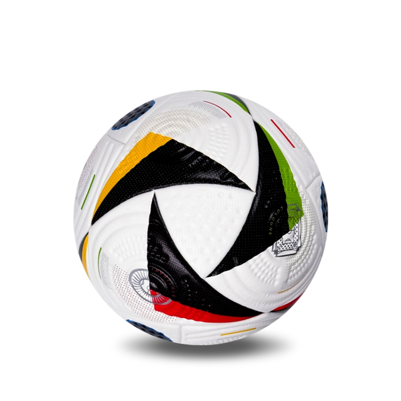 Neues PU-Leder Nr. 5 mit anpassbarem Futsal-Ball-Fußball-Einkerbungsdesign