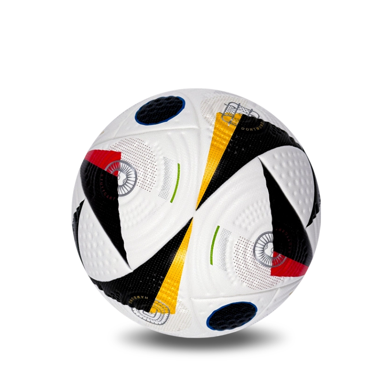 Neues PU-Leder Nr. 5 mit anpassbarem Futsal-Ball-Fußball-Einkerbungsdesign