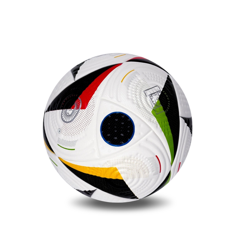 Neues PU-Leder Nr. 5 mit anpassbarem Futsal-Ball-Fußball-Einkerbungsdesign